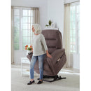  Best Home Furnishings Metis 11MZ13 Lift Recliner - Bark IMAGE 8