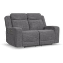  Flexsteel Ridge 1847-60PH - Ridge Power Reclining Loveseat with Power Headrests IMAGE 1
