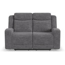  Flexsteel Ridge 1847-60PH - Ridge Power Reclining Loveseat with Power Headrests IMAGE 2