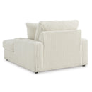  Manufacturer Color_Ivory  -- Signature Design by Ashley Lindyn Fabric Chaise IMAGE 4