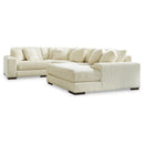  Manufacturer Color_Ivory  -- Signature Design by Ashley Lindyn Fabric 4 pc Sectional IMAGE 1