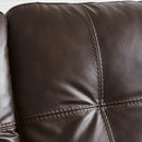  Manufacturer Color_Dark Brown  -- Signature Design by Ashley Santorine Stationary Leather Match Chair IMAGE 7