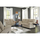  Manufacturer Color_Sand -- Signature Design by Ashley SimpleJoy Stationary Fabric Sofa IMAGE 13
