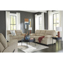 Manufacturer Color_Sand -- Signature Design by Ashley SimpleJoy Stationary Fabric Sofa IMAGE 14