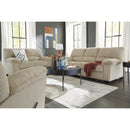  Manufacturer Color_Sand -- Signature Design by Ashley SimpleJoy Stationary Fabric Sofa IMAGE 7