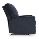  Manufacturer Color_Ink  -- Signature Design by Ashley Aviemore Rocker Fabric Recliner IMAGE 4