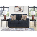  Manufacturer Color_Ink  -- Signature Design by Ashley Aviemore Stationary Fabric Loveseat IMAGE 5
