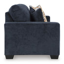  Manufacturer Color_Ink  -- Signature Design by Ashley Aviemore Stationary Fabric Sofa IMAGE 3