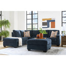  Manufacturer Color_Ink  -- Signature Design by Ashley Aviemore Fabric 2 pc Sectional IMAGE 6