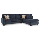 Manufacturer Color_Ink  -- Signature Design by Ashley Aviemore Fabric 2 pc Sectional IMAGE 1