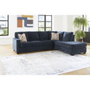  Manufacturer Color_Ink  -- Signature Design by Ashley Aviemore Fabric 2 pc Sectional IMAGE 3