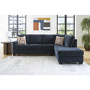  Manufacturer Color_Ink  -- Signature Design by Ashley Aviemore Fabric 2 pc Sectional IMAGE 4