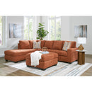  Manufacturer Color_Spice  -- Aviemore 24304S1 2 pc Sectional with Chaise IMAGE 9