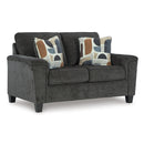  Manufacturer Color_Dusk  -- Erinslane Stationary Fabric Loveseat IMAGE 1
