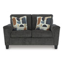  Manufacturer Color_Dusk  -- Erinslane Stationary Fabric Loveseat IMAGE 2