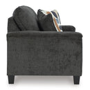  Manufacturer Color_Dusk  -- Erinslane Stationary Fabric Loveseat IMAGE 3
