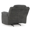  Manufacturer Color_Graphite  -- Signature Design by Ashley Frohn Rocker Fabric Recliner IMAGE 5