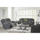  Manufacturer Color_Graphite  -- Signature Design by Ashley Frohn Rocker Fabric Recliner IMAGE 9