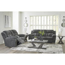  Manufacturer Color_Graphite  -- Signature Design by Ashley Frohn Reclining Fabric Sofa IMAGE 10