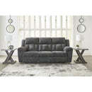  Manufacturer Color_Graphite  -- Signature Design by Ashley Frohn Reclining Fabric Sofa IMAGE 5