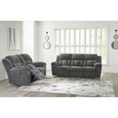  Manufacturer Color_Graphite  -- Signature Design by Ashley Frohn Reclining Fabric Sofa IMAGE 7