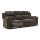  Manufacturer Color_Chocolate  -- Frohn 3740788 Reclining Sofa IMAGE 2