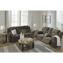  Manufacturer Color_Chocolate  -- Frohn 3740794 Double Reclining Loveseat with Console IMAGE 10
