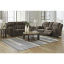  Manufacturer Color_Chocolate  -- Frohn 3740794 Double Reclining Loveseat with Console IMAGE 12