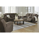  Manufacturer Color_Chocolate  -- Frohn 3740794 Double Reclining Loveseat with Console IMAGE 15