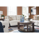  Manufacturer Color_Stone  -- Signature Design by Ashley Danum Stationary Fabric Loveseat IMAGE 10