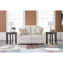  Manufacturer Color_Stone  -- Signature Design by Ashley Danum Stationary Fabric Loveseat IMAGE 6