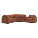  Manufacturer Color_Spice  -- Signature Design by Ashley Modmax Fabric 6 pc Sectional IMAGE 1