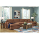  Manufacturer Color_Spice  -- Signature Design by Ashley Modmax Fabric 4 pc Sectional IMAGE 2