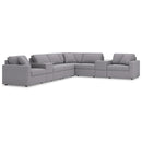  Manufacturer Color_Granite  -- Modmax 92104S11 8 pc Sectional with Storage Consoles IMAGE 1
