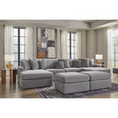  Manufacturer Color_Granite  -- Modmax 92104S19 4 pc Double Chaise Sectional IMAGE 10