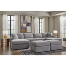  Manufacturer Color_Granite  -- Modmax 92104S19 4 pc Double Chaise Sectional IMAGE 11