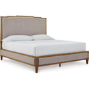  Size_King  -- Signature Design by Ashley Sharlance King Upholstered Panel Bed IMAGE 1