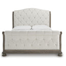  Size_King -- Ardenfield B944B4 King Upholstered Sleigh Bed IMAGE 2