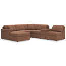  Manufacturer Color_Spice  -- Signature Design by Ashley Modmax Fabric 6 pc Sectional IMAGE 1