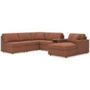  Manufacturer Color_Spice  -- Signature Design by Ashley Modmax Fabric 6 pc Sectional IMAGE 1