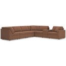  Manufacturer Color_Spice  -- Signature Design by Ashley Modmax Fabric 7 pc Sectional IMAGE 1