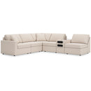  Manufacturer Color_Oyster  -- Modmax 92103S23 6 pc Sectional with Audio Console IMAGE 1