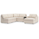  Manufacturer Color_Oyster  -- Modmax 92103S25 6 pc Sectional with Chaise and Audio Console IMAGE 1