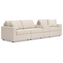  Manufacturer Color_Oyster  -- Modmax 92103S29 4 pc Sectional with Storage Console IMAGE 1