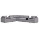  Manufacturer Color_Granite  -- Modmax 92104S30 8 pc Sectional with Audio and Storage Consoles IMAGE 1
