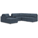  Manufacturer Color_Ink  -- Modmax 92121S24 6 pc Sectional with Chaise and Audio Console IMAGE 1