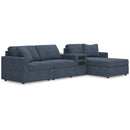  Manufacturer Color_Ink  -- Modmax 92121S37 4 pc Sectional with Chaise and Audio Console IMAGE 1