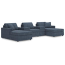  Manufacturer Color_Ink  -- Modmax 92121S44 5 pc Pit Sectional with Storage Consoles IMAGE 1