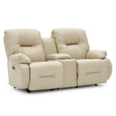  Best Home Furnishings Brinley Power Reclining Leather Loveseat with Console L700CY4-74557L IMAGE 1