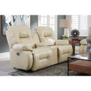  Best Home Furnishings Brinley Reclining Leather Loveseat with Console L700CC7-74557L IMAGE 5